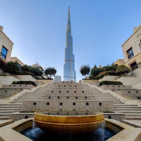 Chill In Your Pvt Jacuzzi Looking At The Burj K - 6048 Appartement Dubai Buitenkant foto